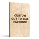 Baltic Birch Plywood Woopeckers Custom Cut Crafting Material-0