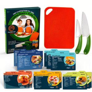 MasterChef Junior Knife Set Kids Safe Cooking Kit Wicked-0