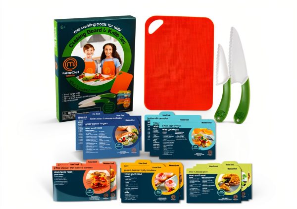 MasterChef Junior Knife Set Kids Safe Cooking Kit Wicked-0