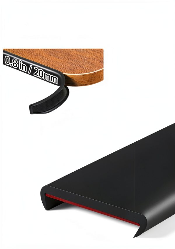 JSIWOTH TPE Edge Trim Flexible U Shape Furniture Protector-2