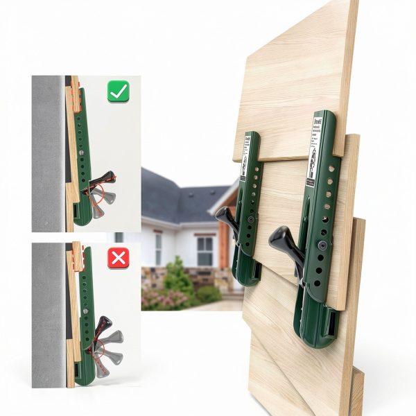 Drusolell Siding Mounting Kit Polycarbonate 5/16 Inch Green-4