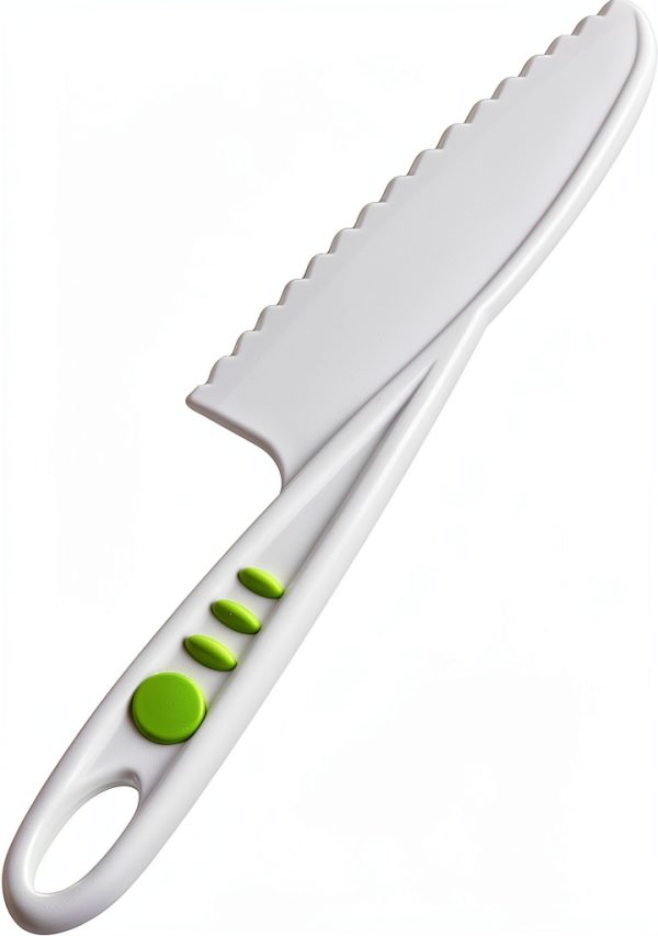 Curious Chef Kids Nylon Knife Set Safe Slicing Tools-3