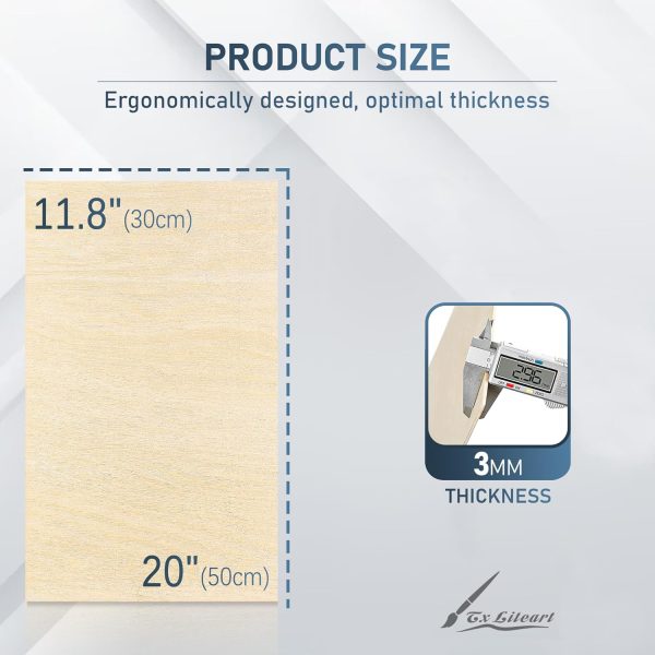Birch Plywood Sheets TX liteart A Grade Laser Cutting-1