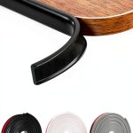 JSIWOTH TPE Edge Trim Flexible U Shape Furniture Protector-0
