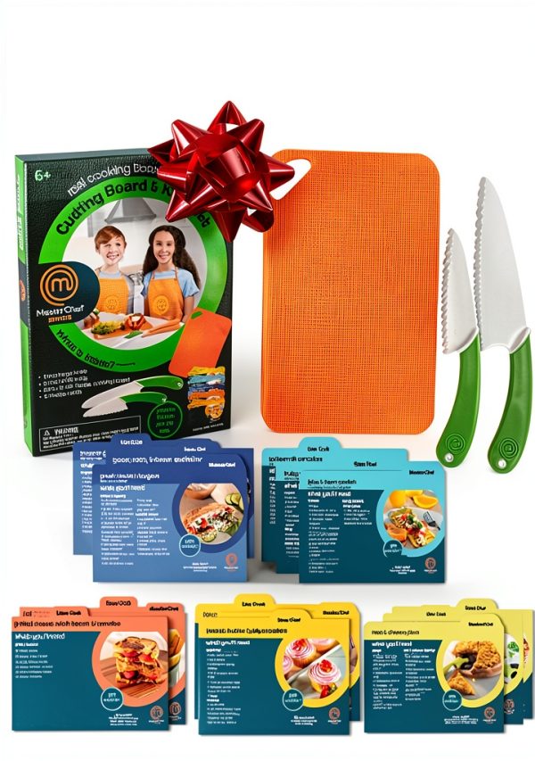 MasterChef Junior Knife Set Kids Safe Cooking Kit Wicked-8