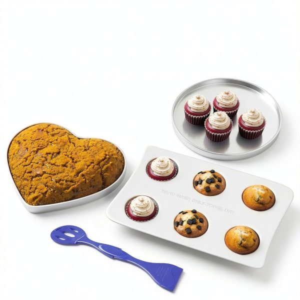 Doll Buddies Oven Pan Set Aluminum Kids Baking Supplies-6