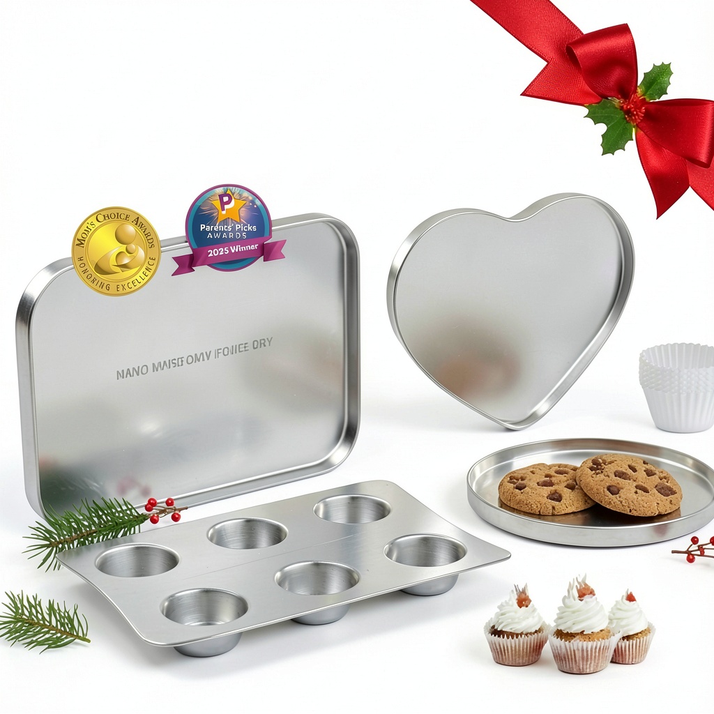 Doll Buddies Oven Pan Set with multiple mini pans and cupcake liners