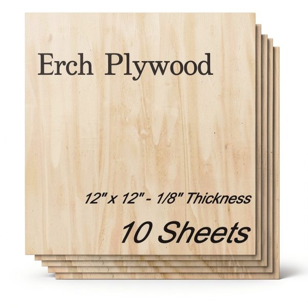 Baltic Birch Plywood TX LiteArt Premium Laser Cutting Sheets-0