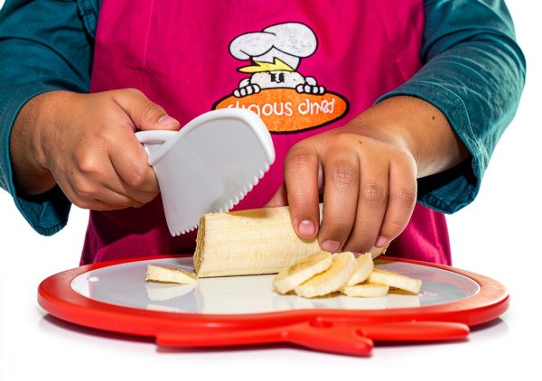 Curious Chef Kids Nylon Knife Set Safe Slicing Tools-9