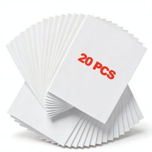 Vinyl Siding Patch MetFun 20 Pack White PVC 6.3x4.75in Durable Repair-0