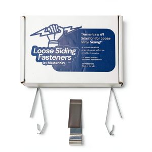 Loose Siding Fasteners Aluminum Pack of 20 Rust‑Resistant Tool‑Free-0