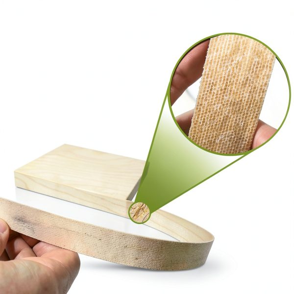Edge Supply A Grade Birch Veneer Edge Banding 3/4" Iron-On Roll-2