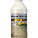 Concrete Sealant Quikrete Rubber 32 oz Water Resistant Gray Pack of 1-0
