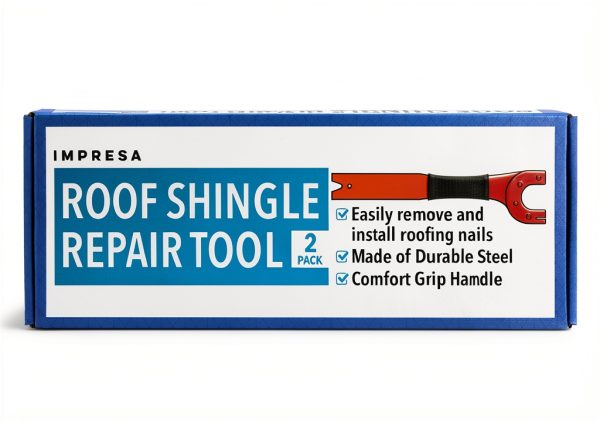 Shingle Nail Puller IMPRESA 2-Pack Safety Orange Grip Magnetic-6