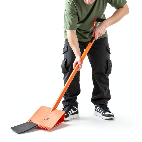 Shingle Roof Ripper Shovel, High Hardness 45# Steel with D-Grip Handle, Lightweight Tearing Tool for Asphalt & Wood Shingles, for Commercial & Residential Use-6